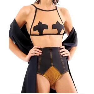 Pacific & Driftwood The Soft Machine Bikini Bottom Womans Medium NWT